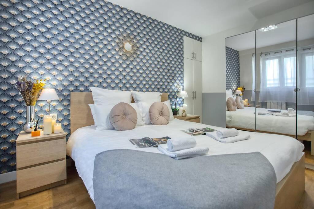 Amazing Apart New Bastille 3 Bedrooms 2 Bathrooms Paris Exterior photo